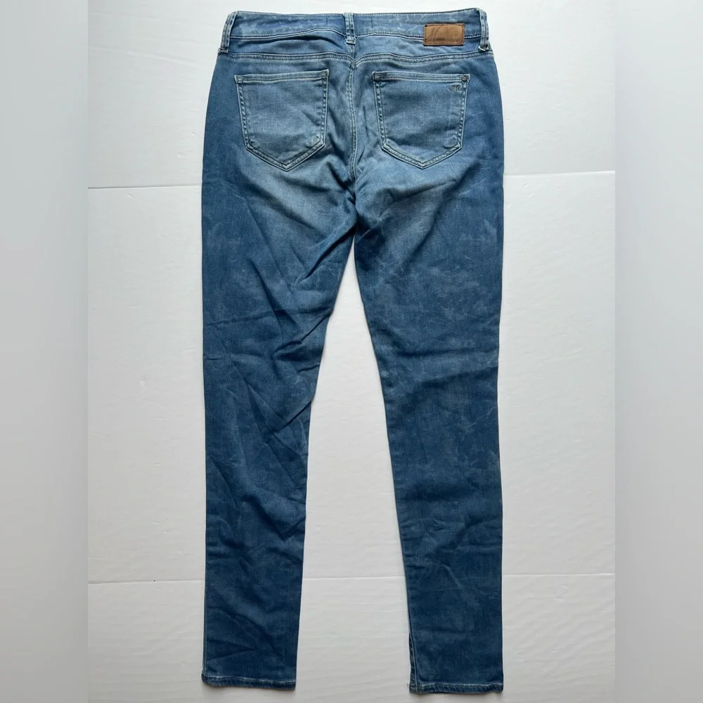 Mavi Alexa Slim Mid Rise Blue Skinny Jeans Size 28W 32L Cotton Stretch - Picture 8 of 11